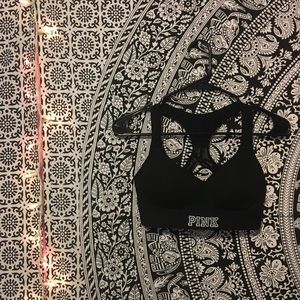 Ultimate push up Black PINK sports bra